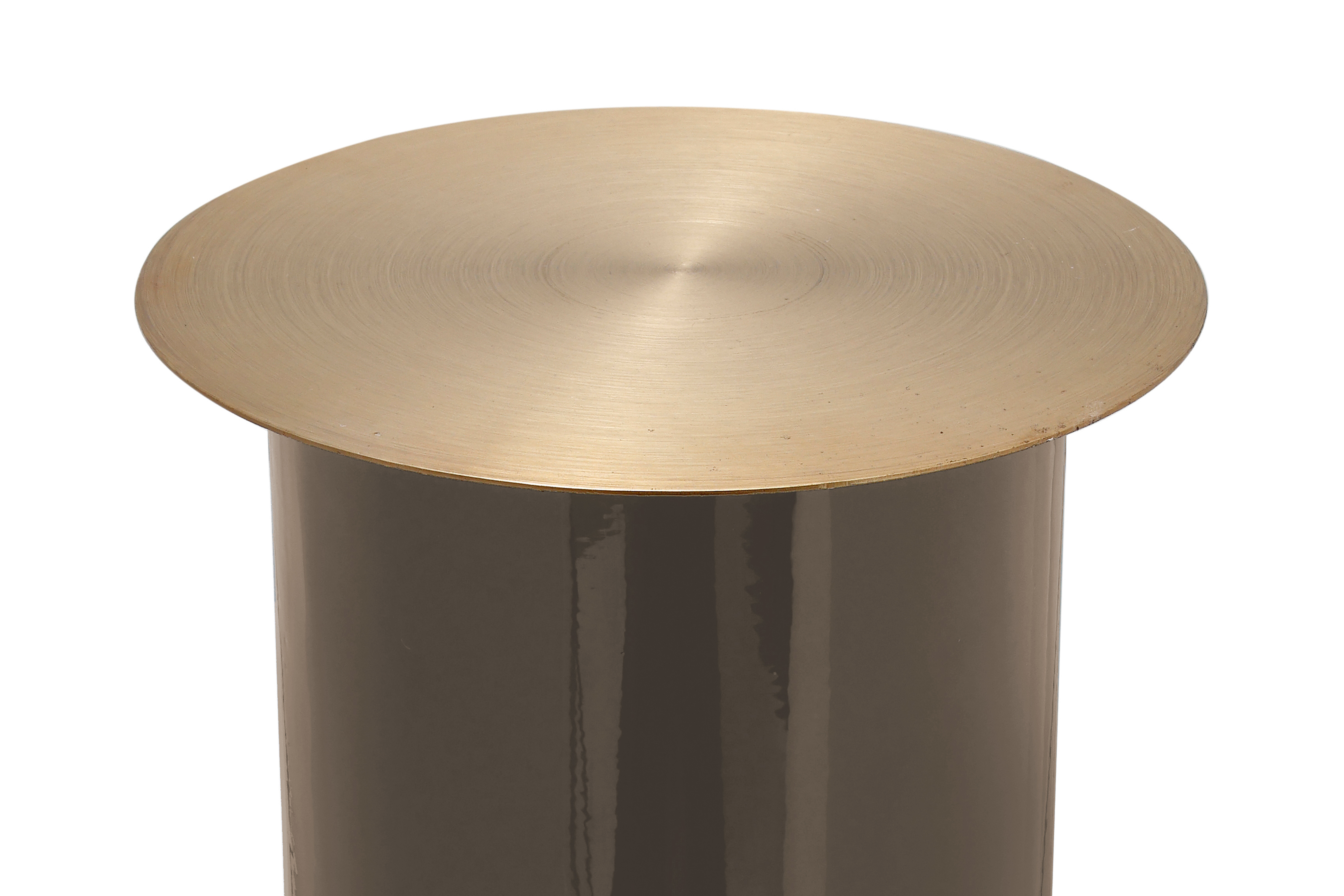 Bodenkerzenständer Art Deco 165 Taupe / Gold Bodenkerzenständer Art Deco 165 Taupe / Gold