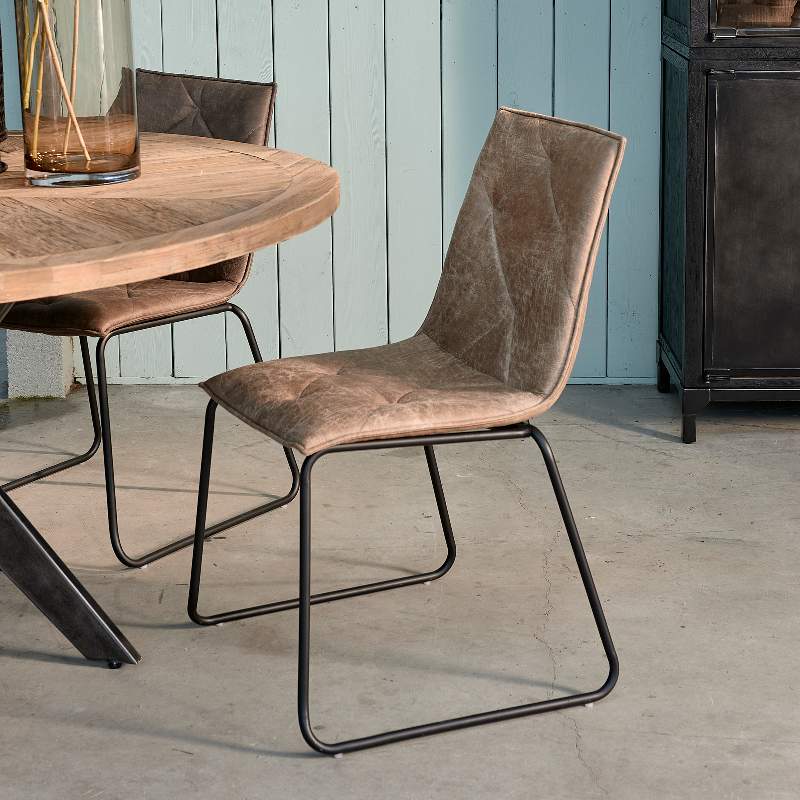 Venice Park Stackable Chair Set of 2, pellini, camel Venice Park Stackable Chair Set of 2, pellini, camel
