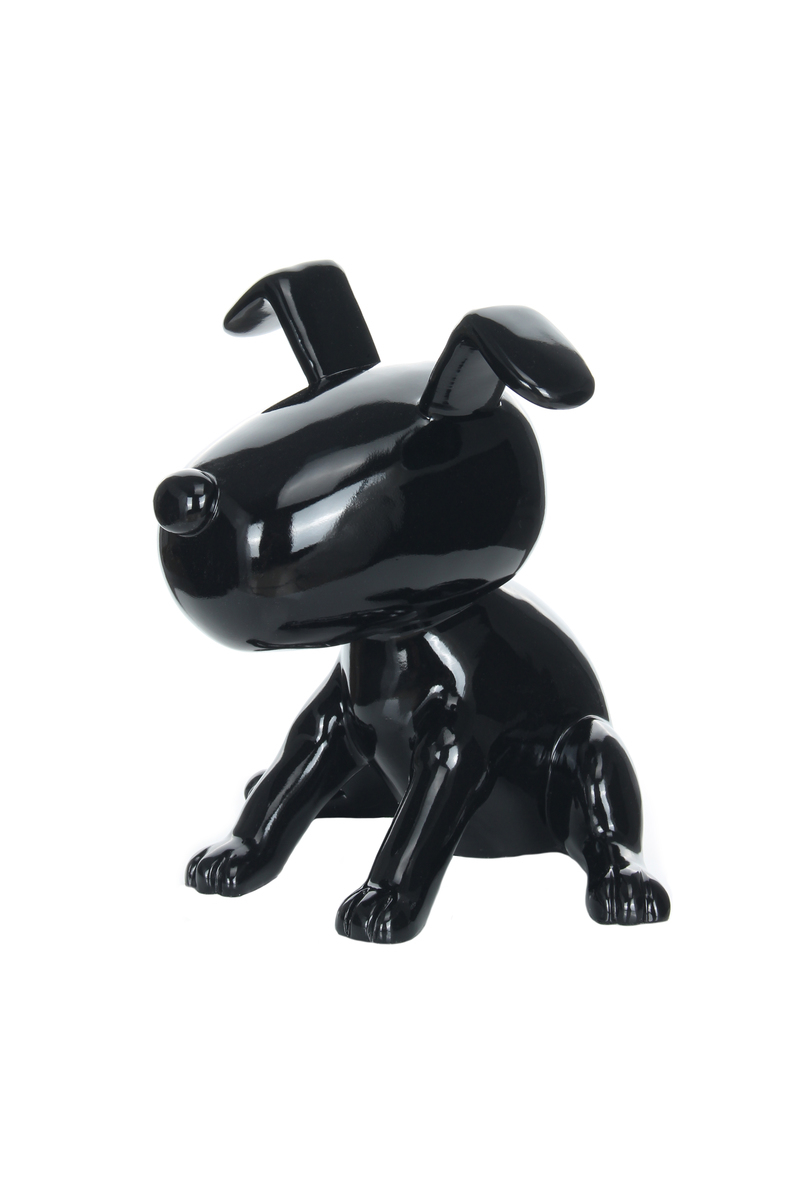 Skulptur Beagle II 21-J Schwarz