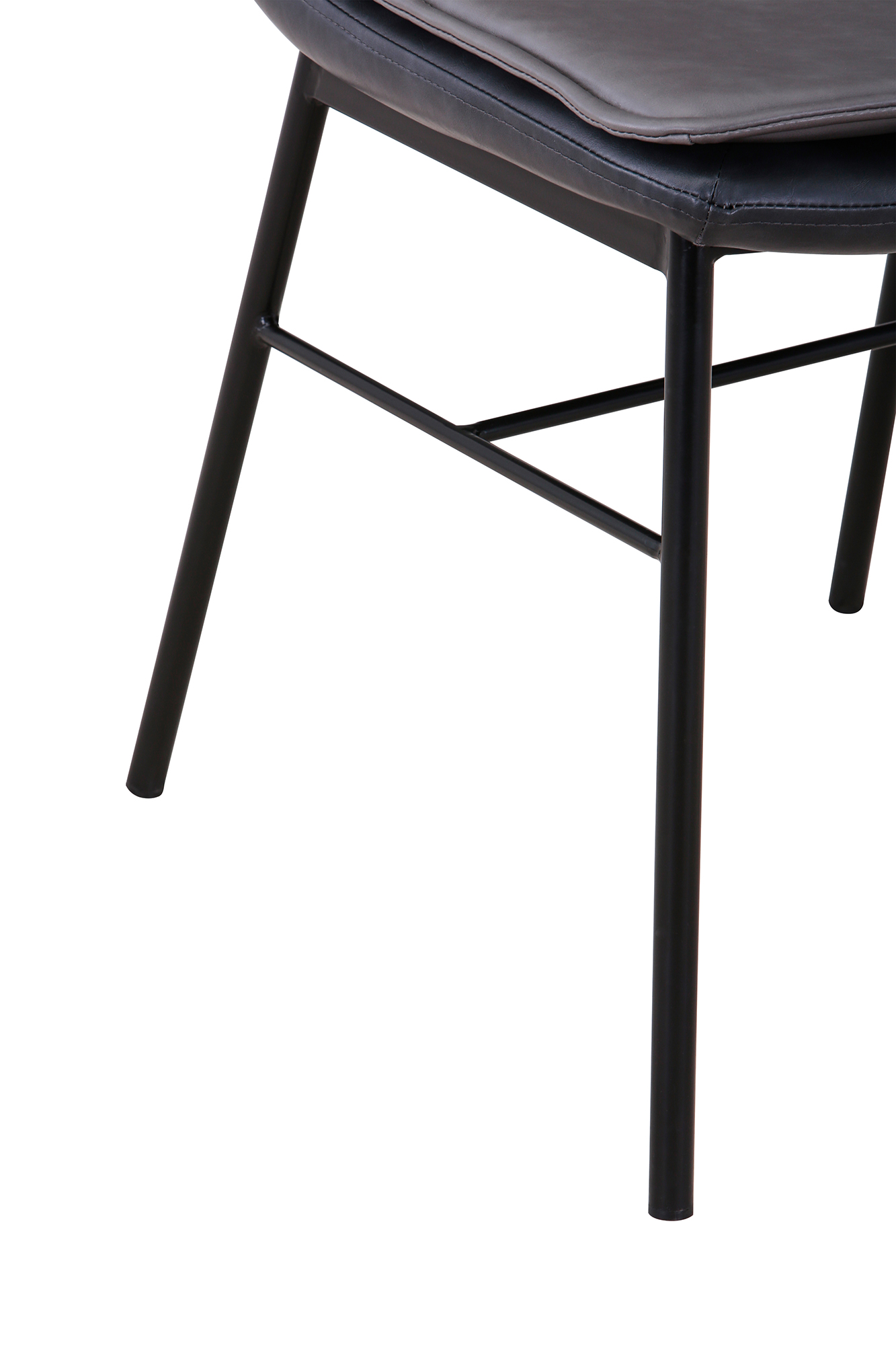 Stuhl Brady 125 2er-Set Hellgrau / Dunkelgrau Stuhl Brady 125 2er-Set Hellgrau / Dunkelgrau