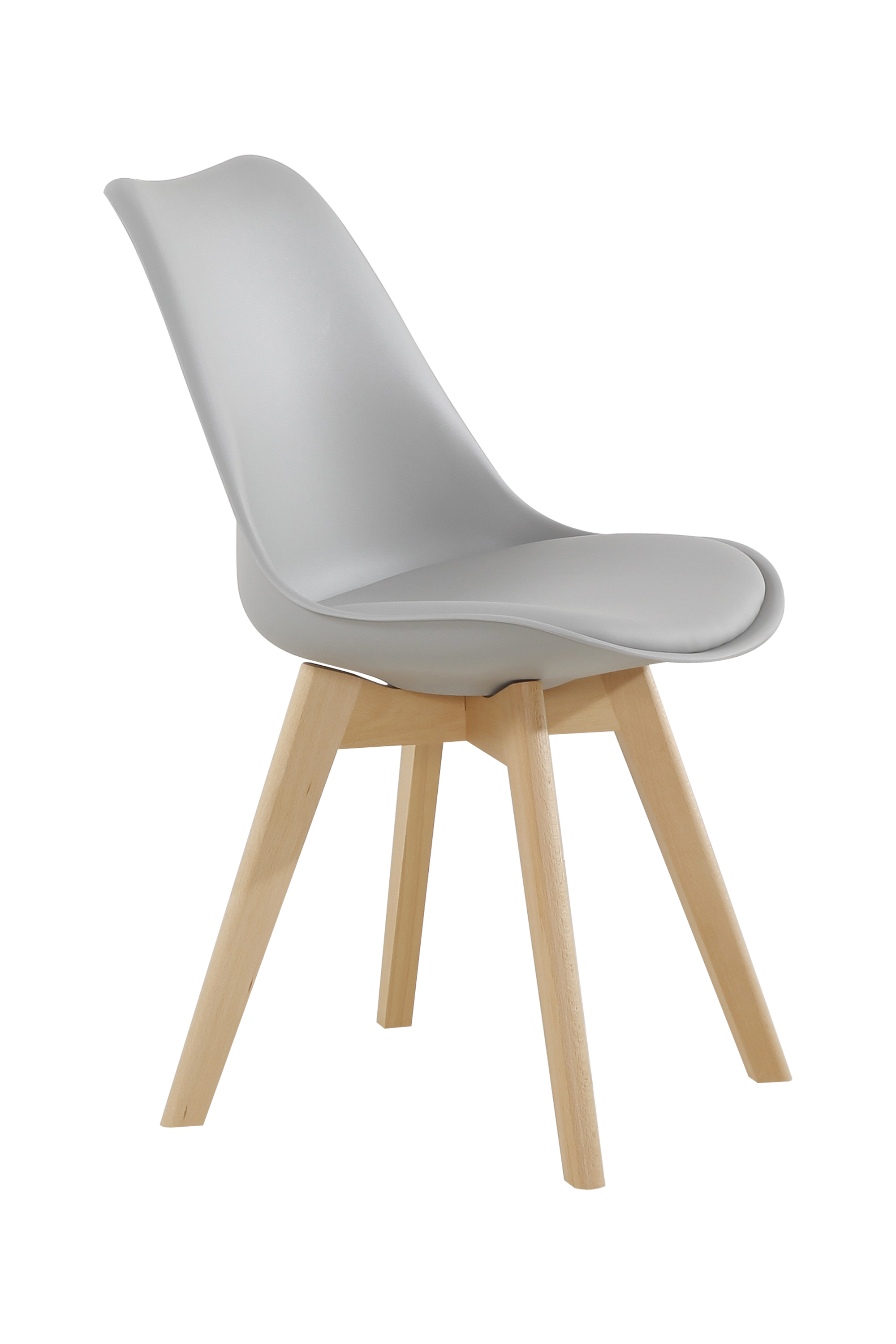 Stuhl College 110 2er-Set Grau