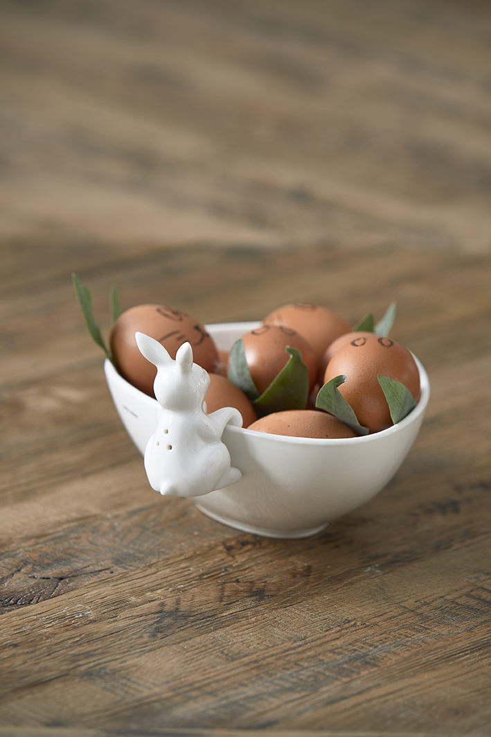 Frische Eier vom Bauernhof Schale