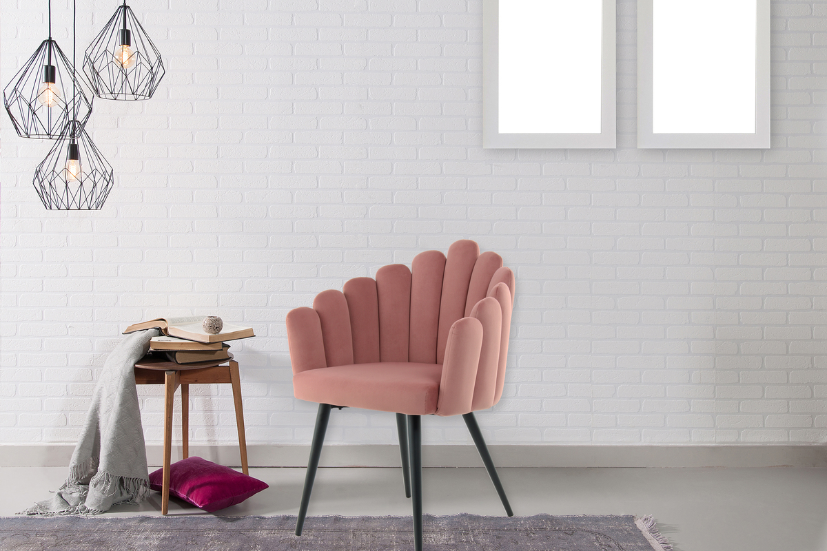 Stuhl Jeane 525 Altrosa
