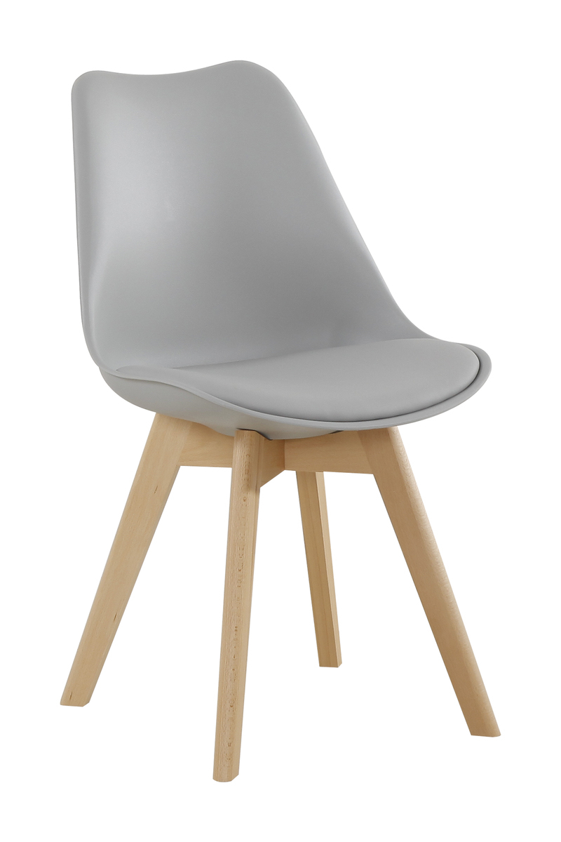 Stuhl College 110 2er-Set Grau