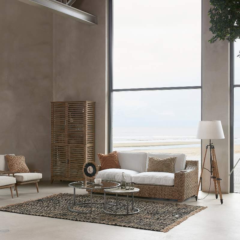 RM Wooden Tripod Floor Lamp
