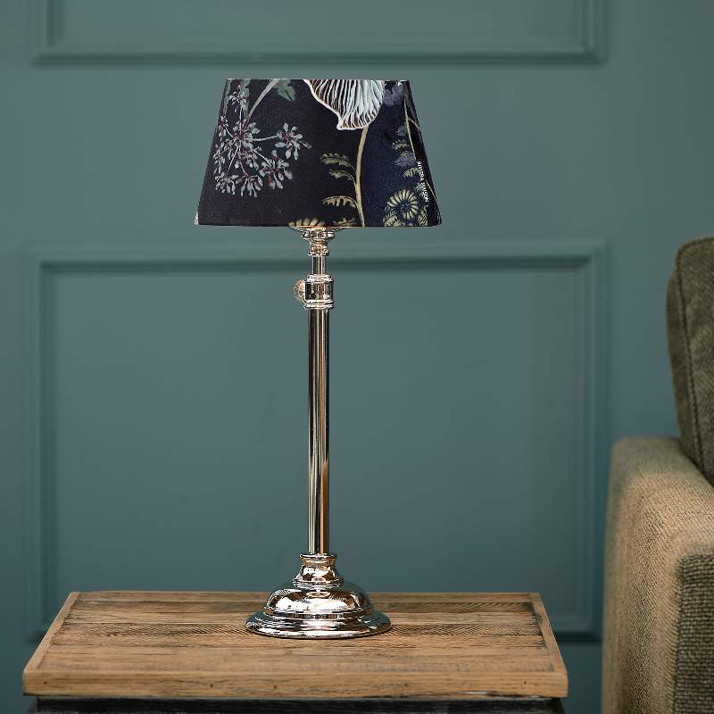Apartment Lamp shiny silver