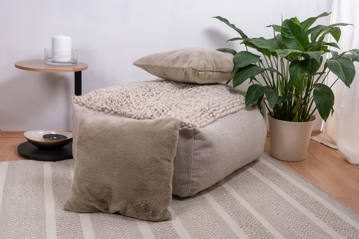Dekokissen Aimee 525 2er-Set Taupe Dekokissen Aimee 525 2er-Set Taupe