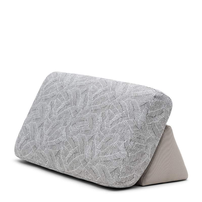 Verona Outdoor Backcushion, hemp botanic ridge/sunbrella solid stone