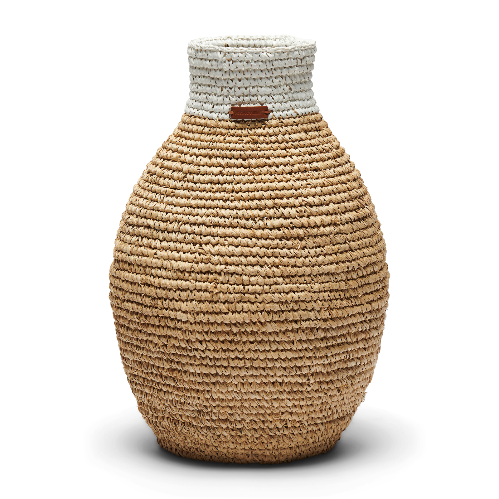 RM Sisal Vase white