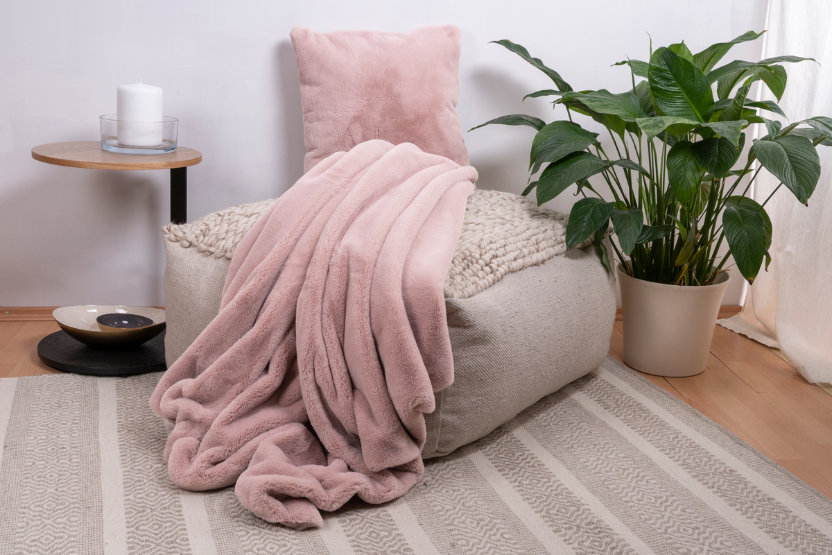 Decke Aimee 125 Rosa Decke Aimee 125 Rosa