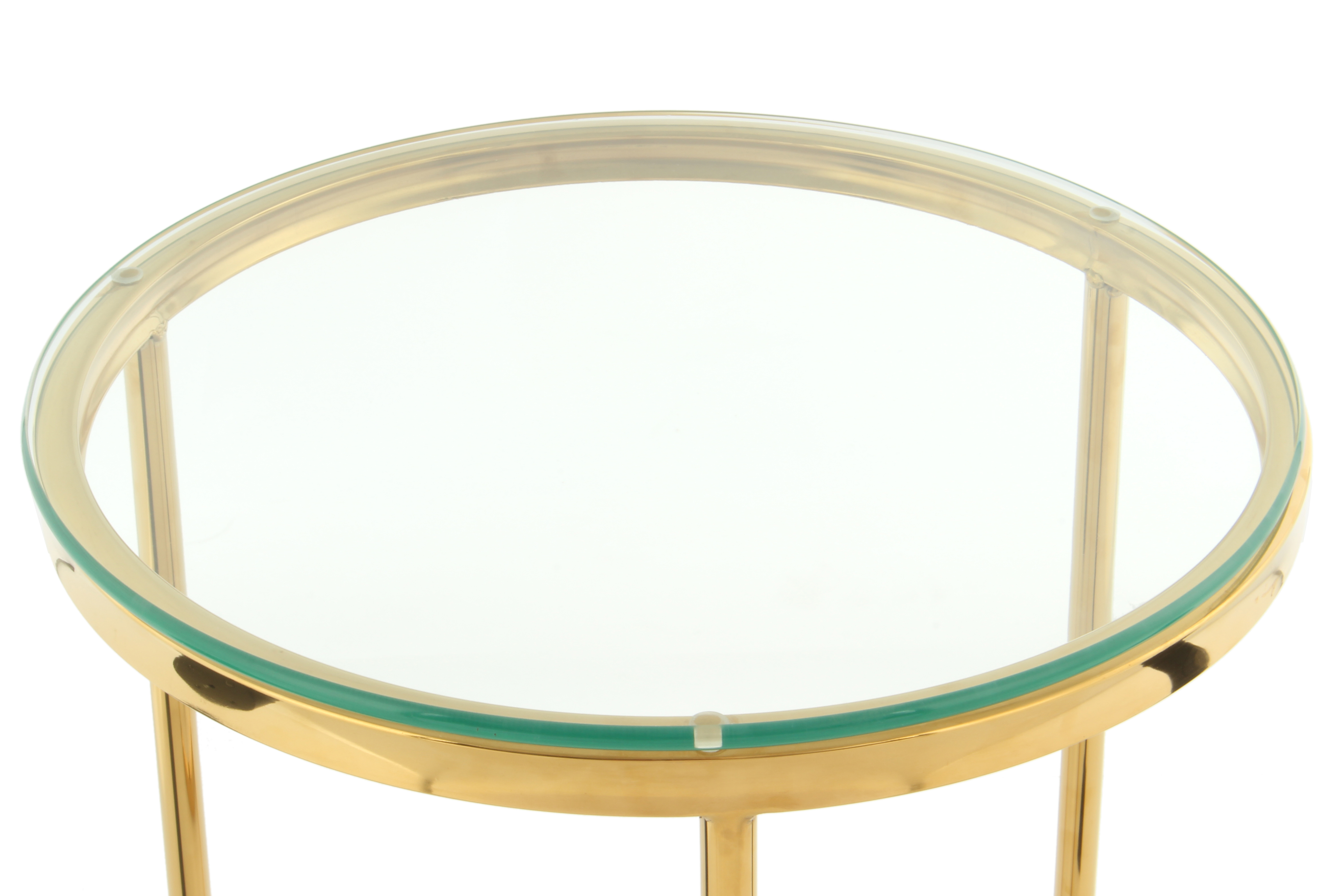 Beistelltisch Wynona 225 Klar / Gold