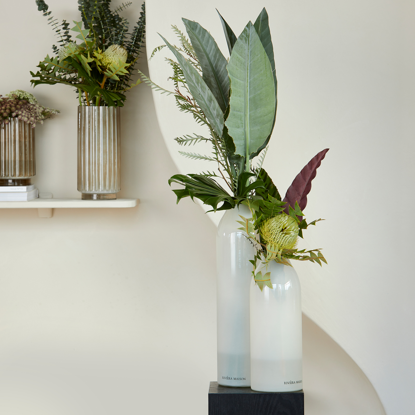 RM Bella Tola Vase weiß L RM Bella Tola Vase weiß L