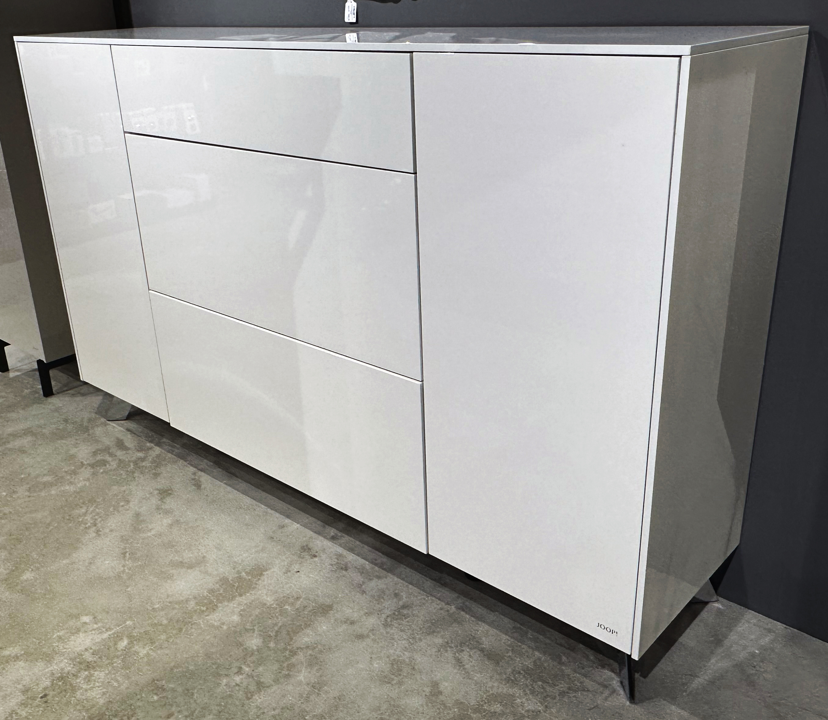 JOOP! Sideboard Wohnzimmerschrank Kommode Highboard Hochglanz Weiss