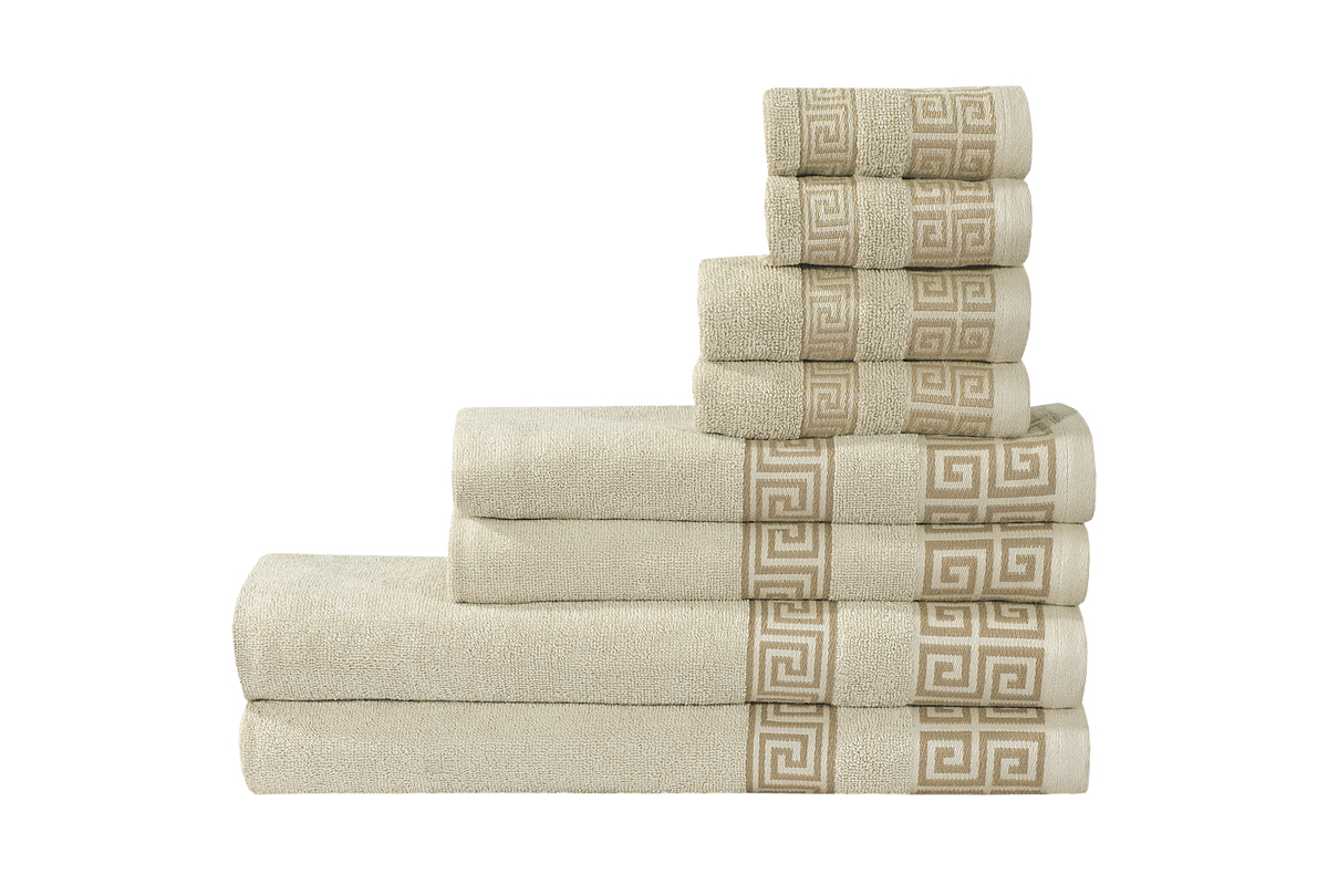 Handtuchset Beryl 425 8er-Set Beige