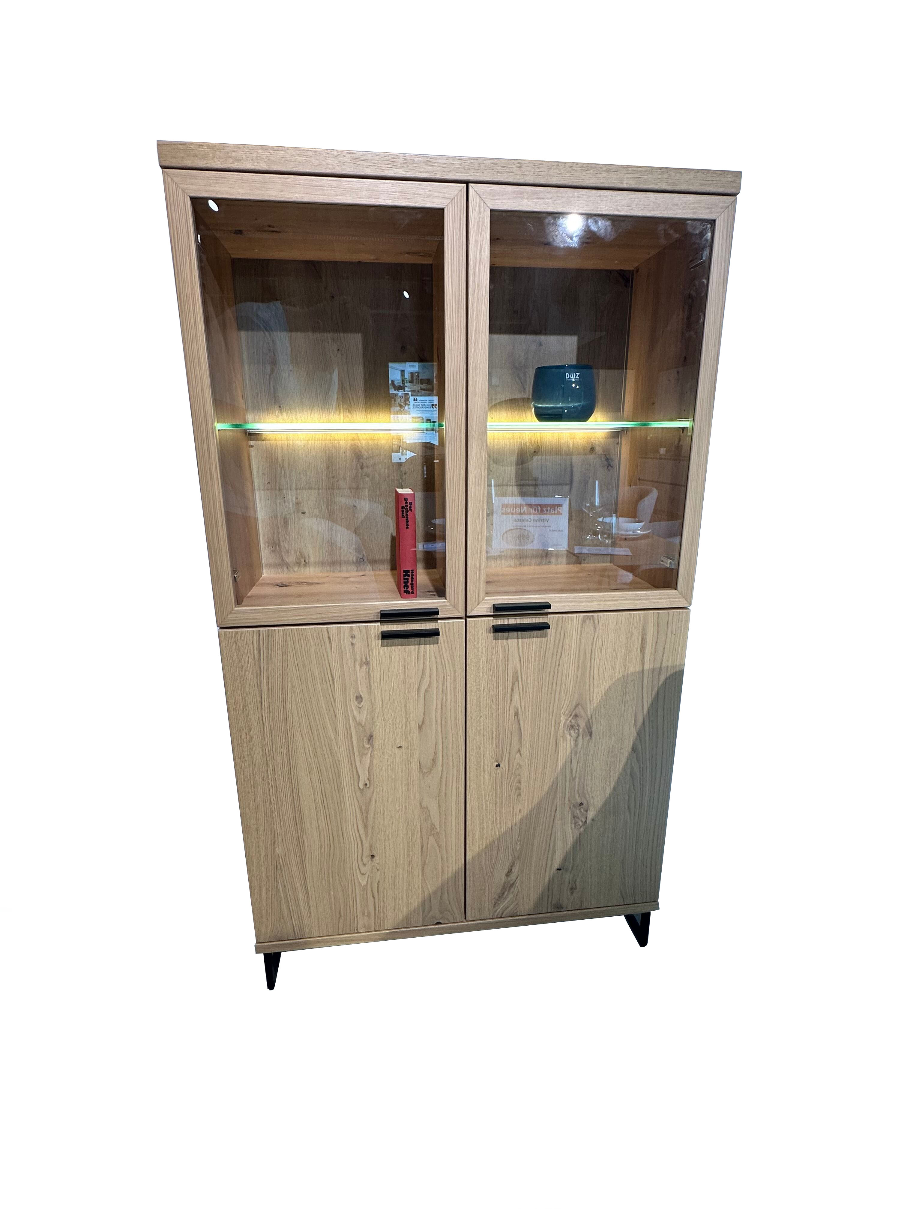 Rietberger Möbelwerke Vitrine Celesta Schrank inkl. Beleuchtung Wohnzimmer