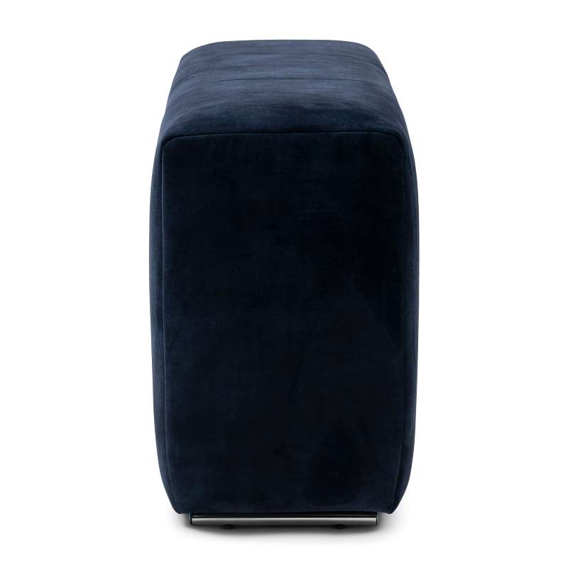 The Mark II Armrest, velvet, estate blue