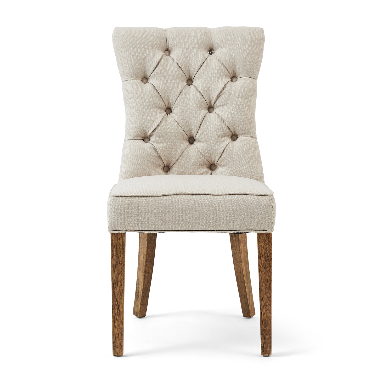 Balmoral Dining Chair, oxford weave, flanders flax Balmoral Dining Chair, oxford weave, flanders flax