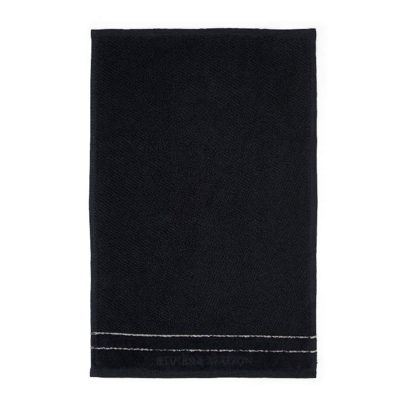 RM Elegant Guest Towel black 50x30