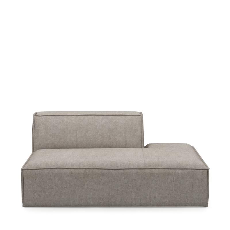 The Jagger Lounger Right, washed cotton, stone