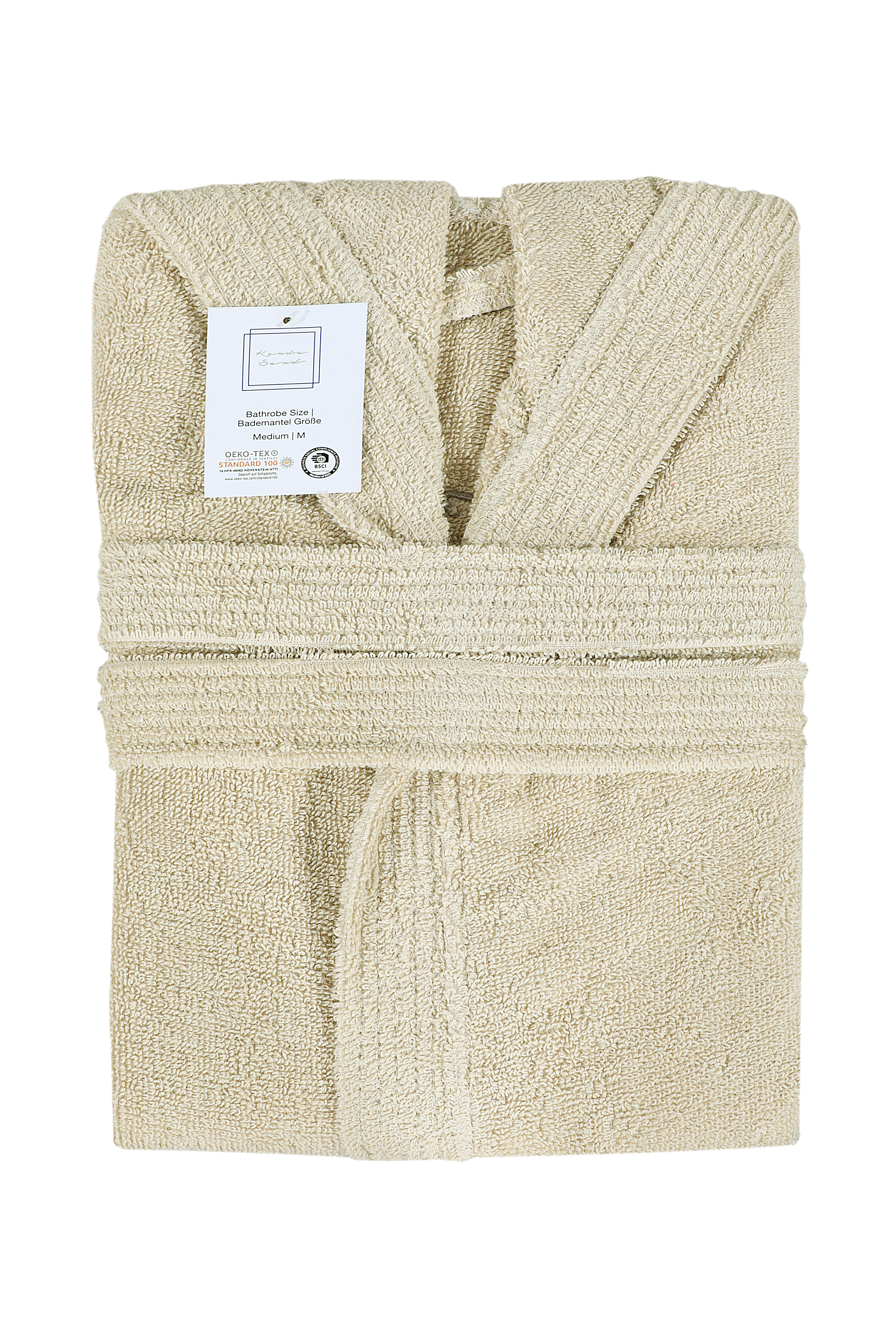 Bademantel Pio 125 Beige S