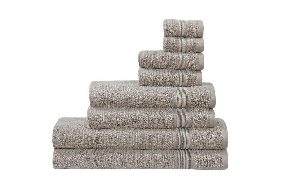 Handtuchset Mare 425 8er-Set Taupe