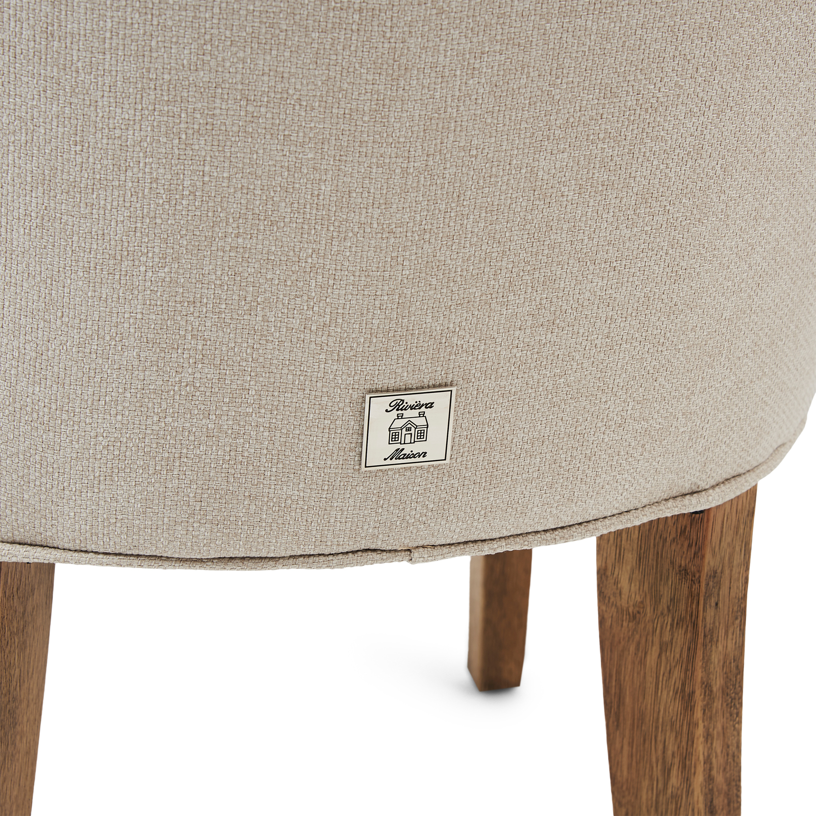 Balmoral Dining Chair, oxford weave, flanders flax Balmoral Dining Chair, oxford weave, flanders flax