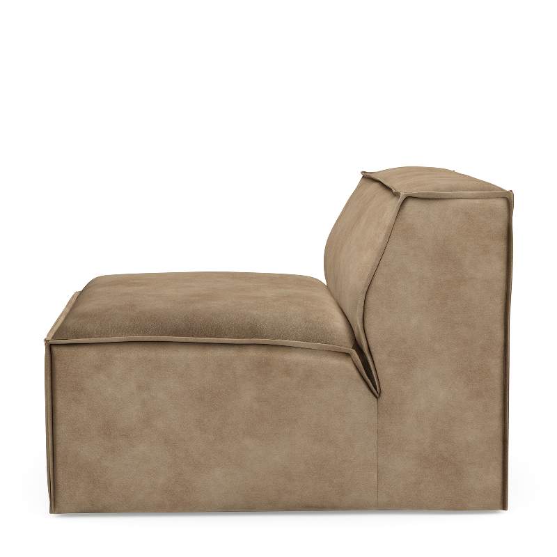 The Jagger Center 95cm, velvet, golden beige