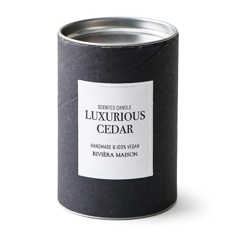 RM Luxurious Cedar Scented Candle M