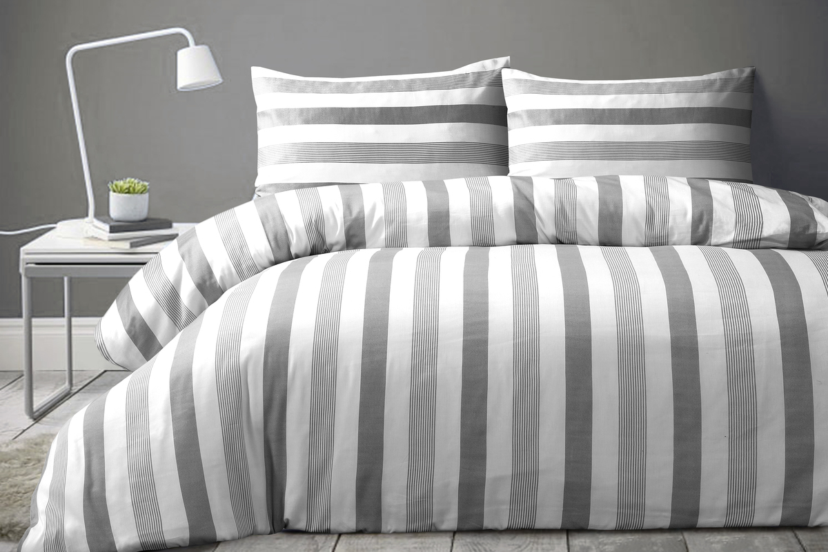 Bettwäsche Pina 125-NL Grau 200cm x 240cm Bettwäsche Pina 125-NL Grau 200cm x 240cm