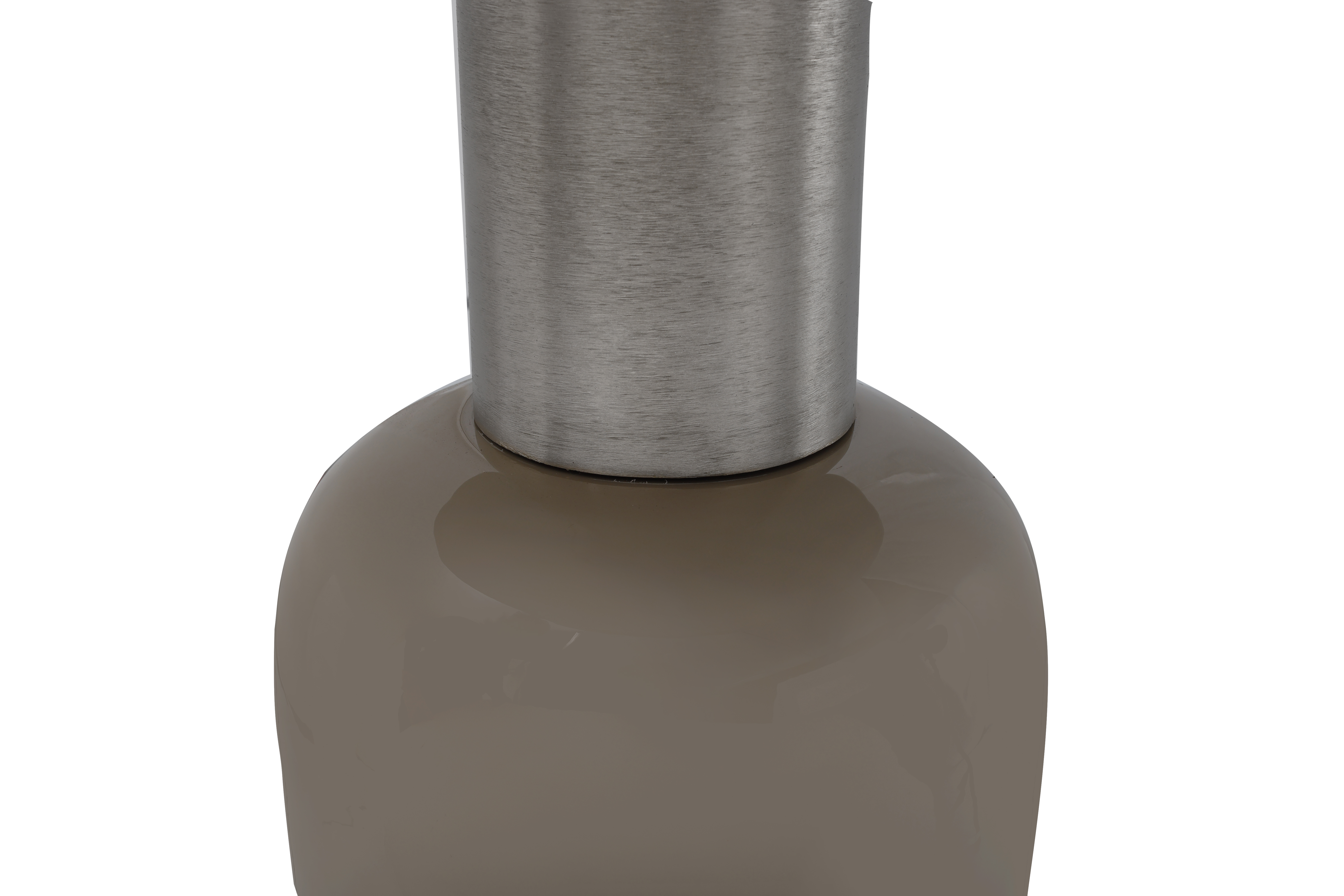 Beistelltisch Art Deco 825 Taupe / Silber