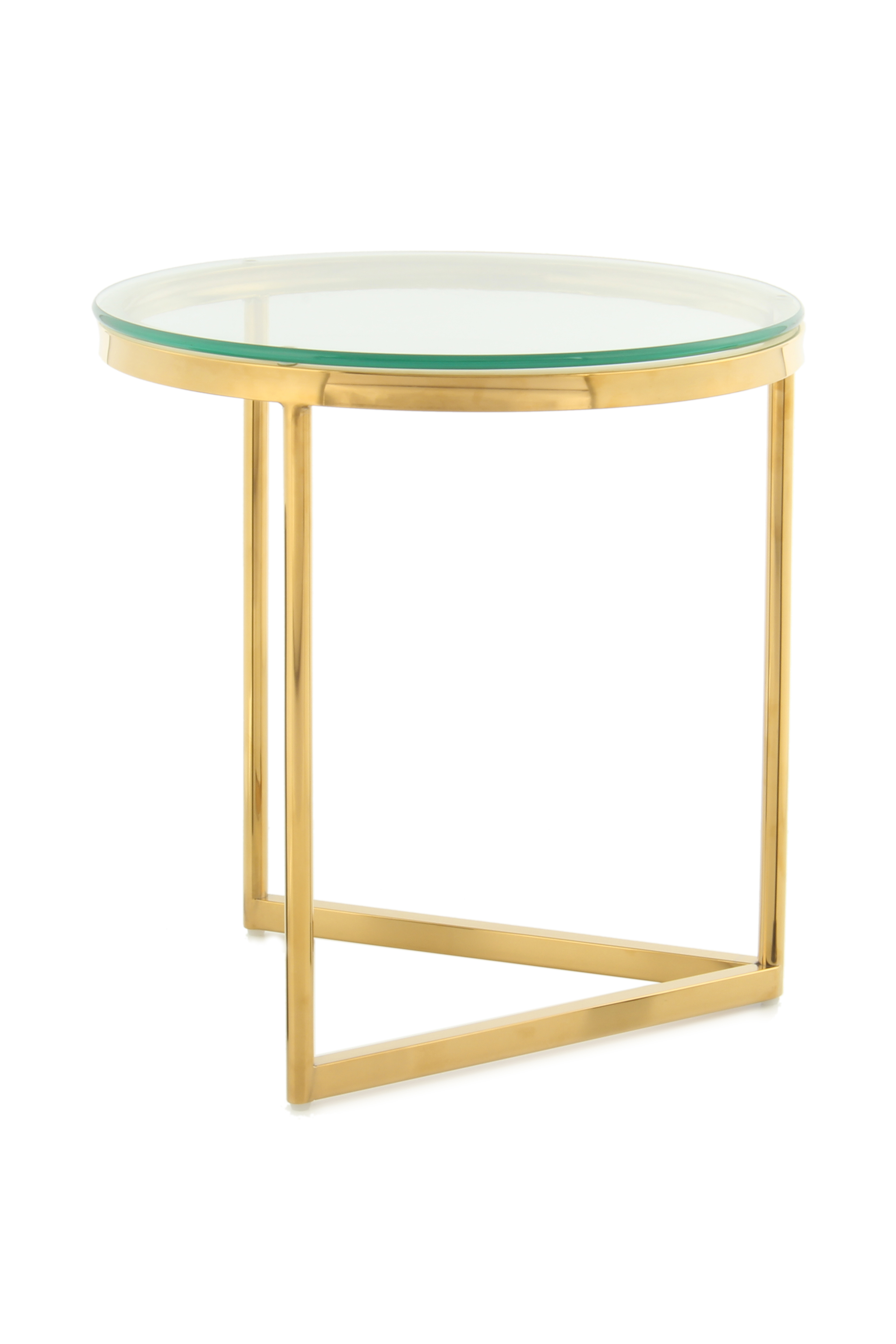 Beistelltisch Wynona 225 Klar / Gold