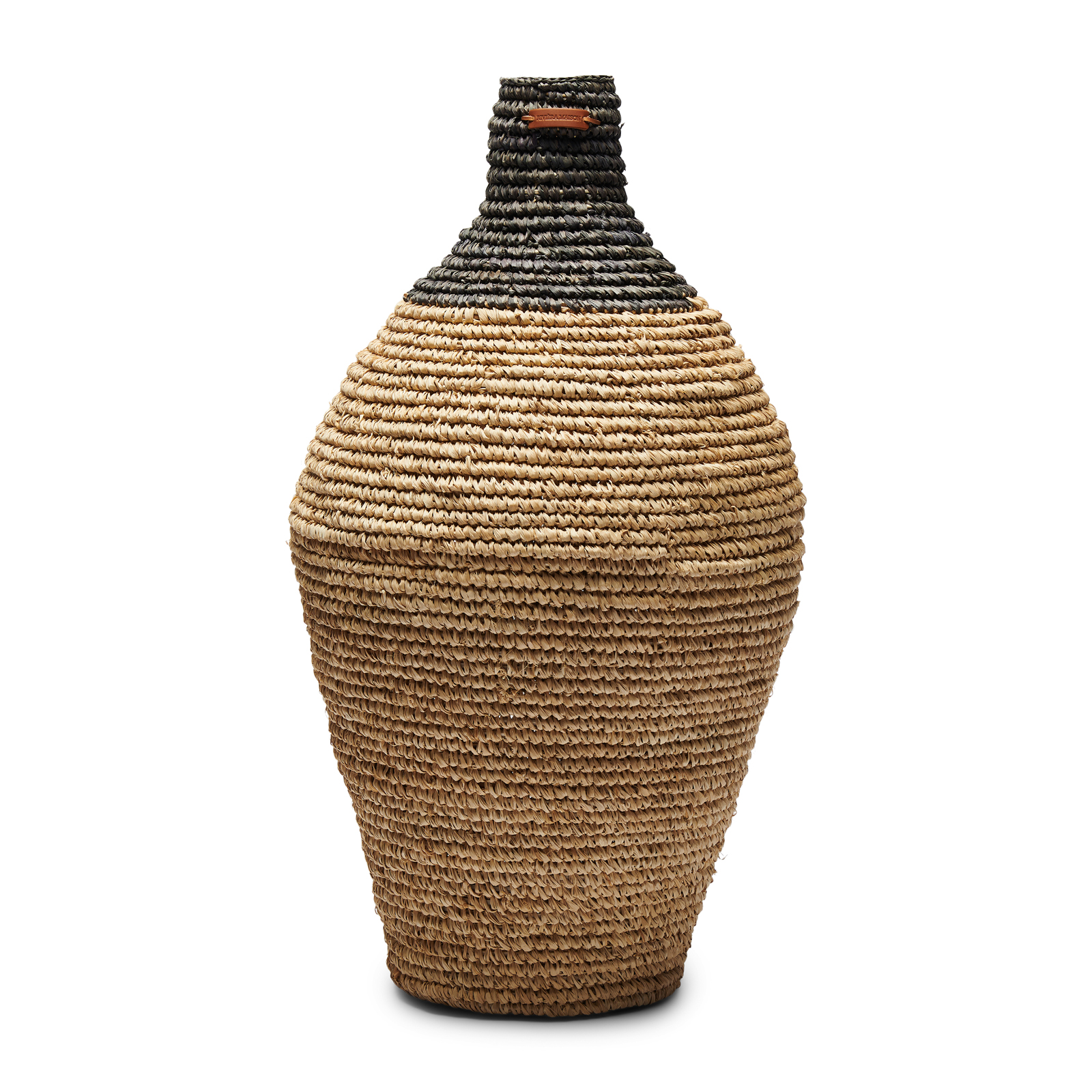 RM Sisal Vase black