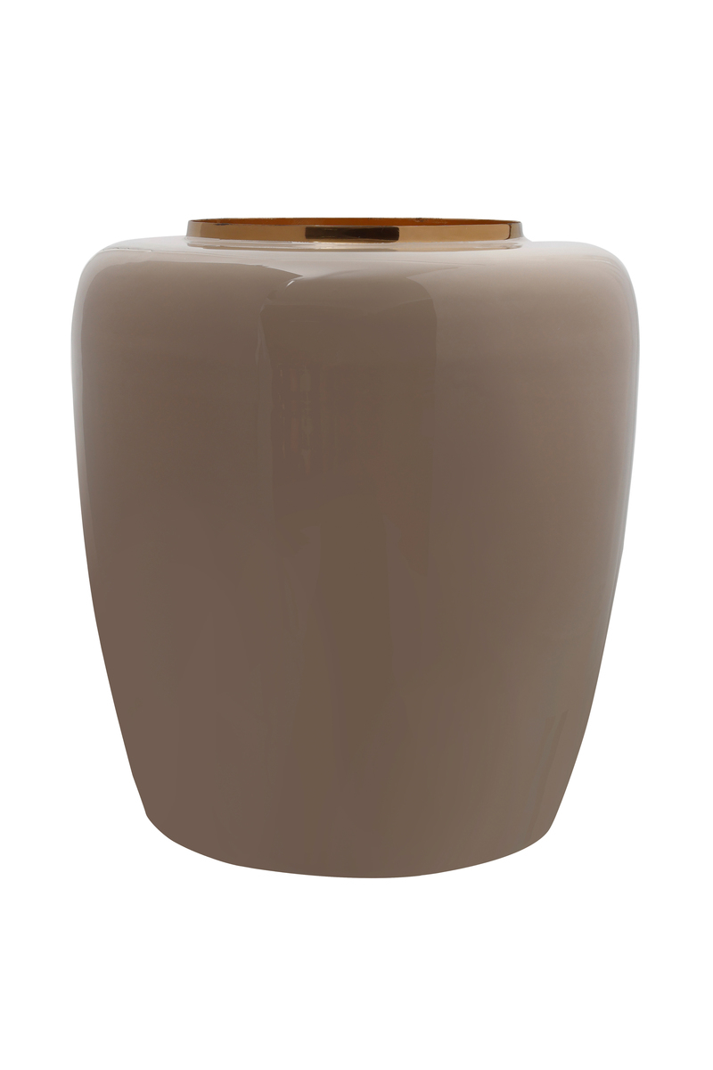 Vase Artisse 100-IN Taupe / Gold
