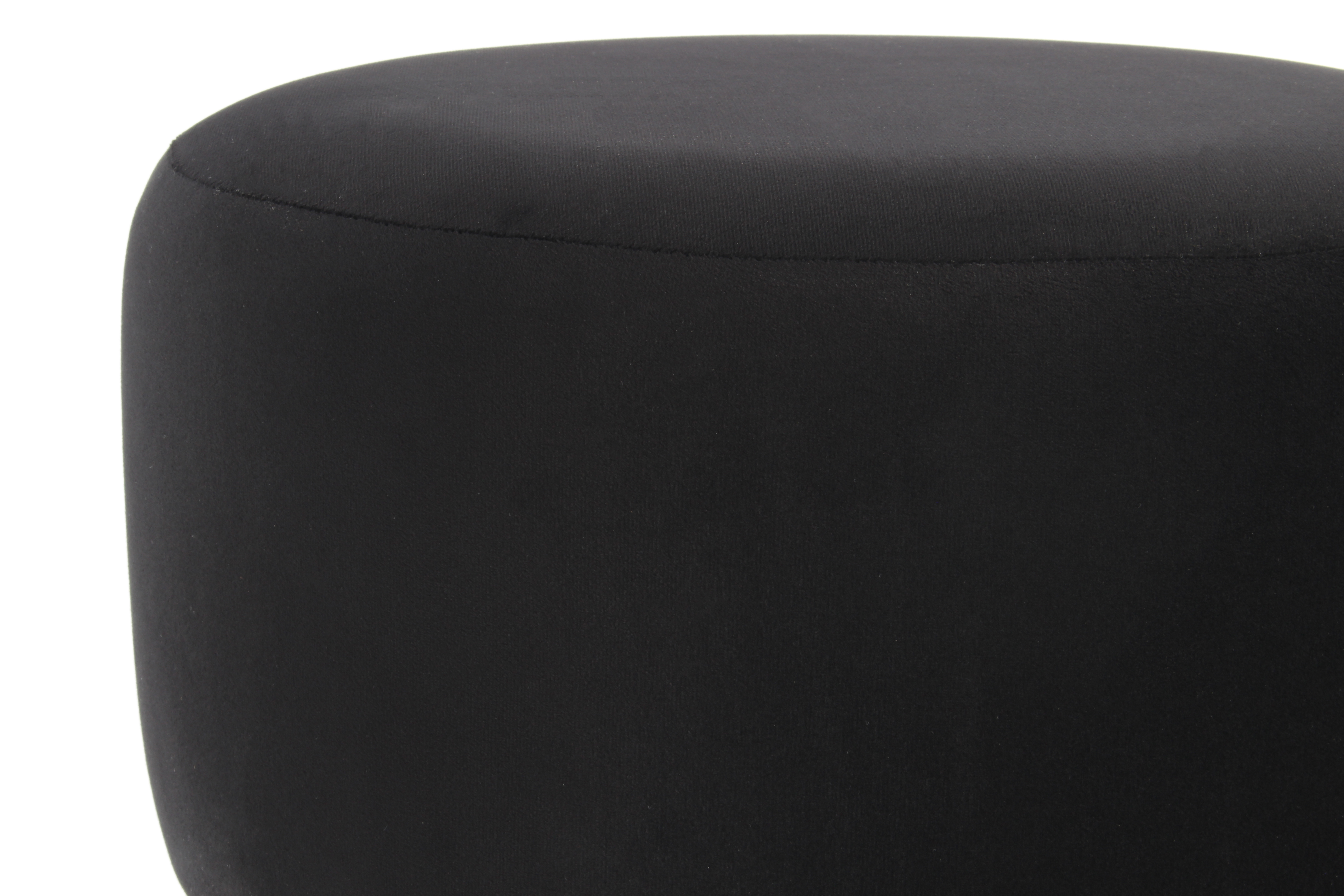 Hocker Rebecca 825 Schwarz / Grau / Silber