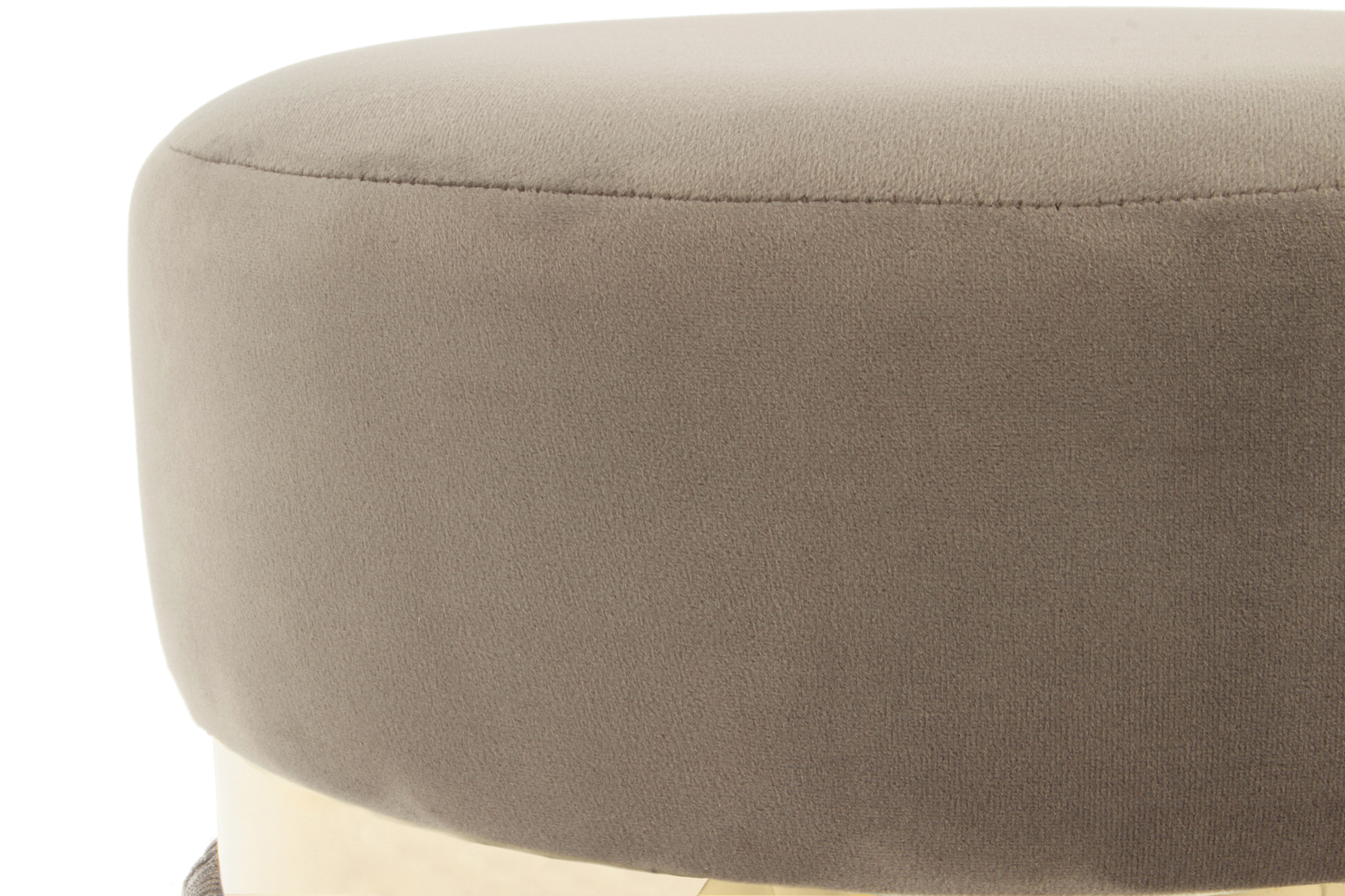 Hocker Rebecca 925 Taupe / Gold