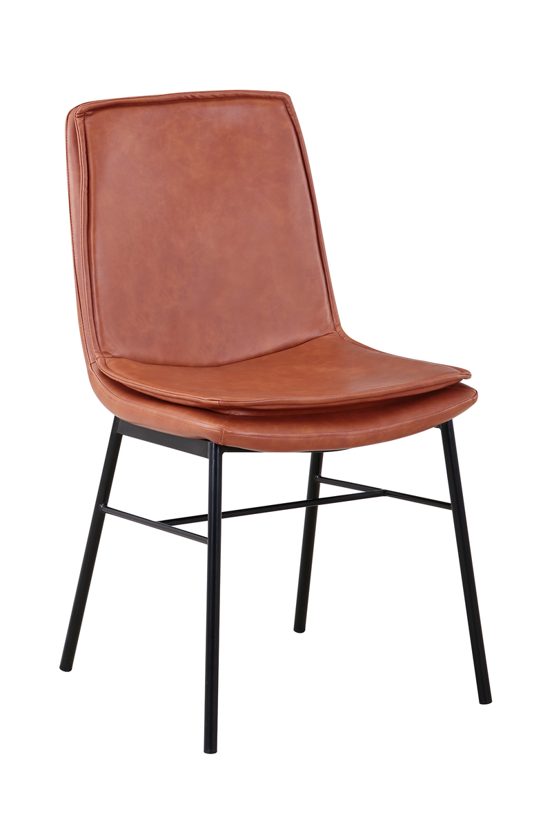 Stuhl Brady 125 2er-Set Cognac / Cognac Stuhl Brady 125 2er-Set Cognac / Cognac