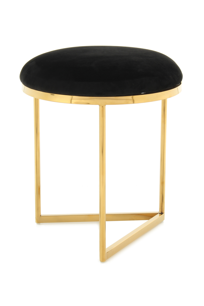 Hocker Wynona 325 Schwarz / Gold