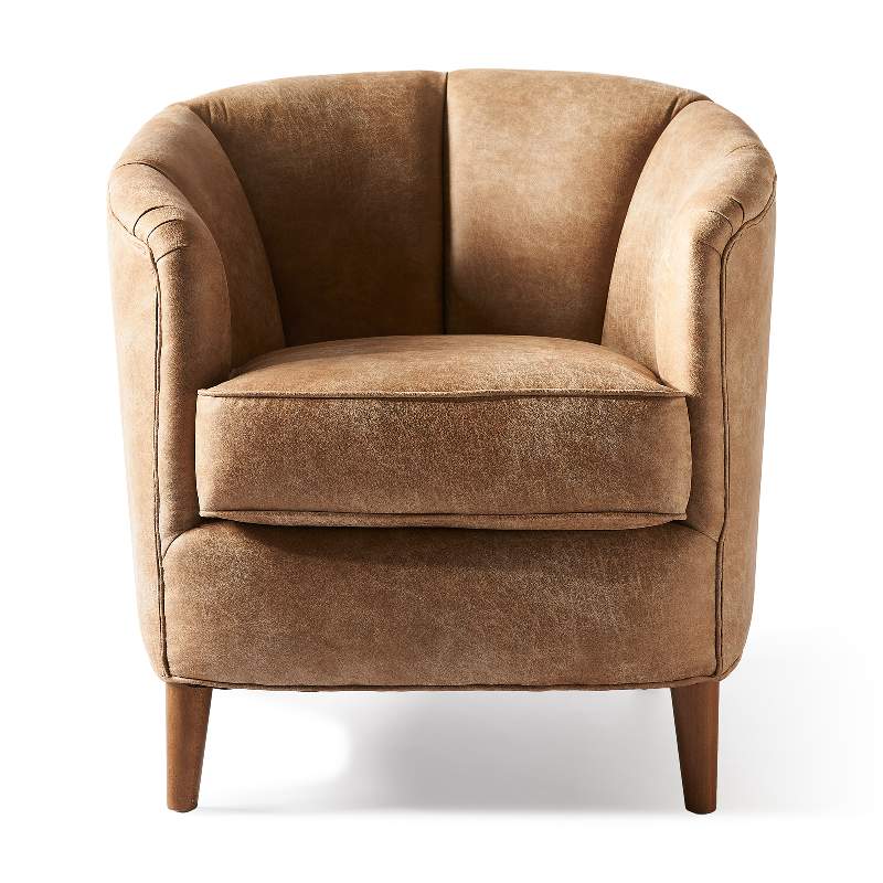 Rue Royale Armchair, pellini, camel