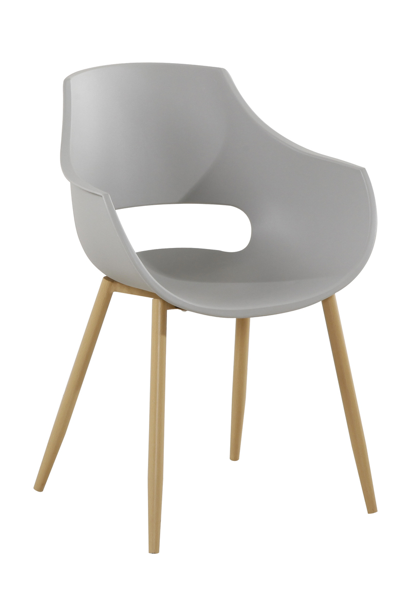 Stuhl Alice 110 2er-Set Grau