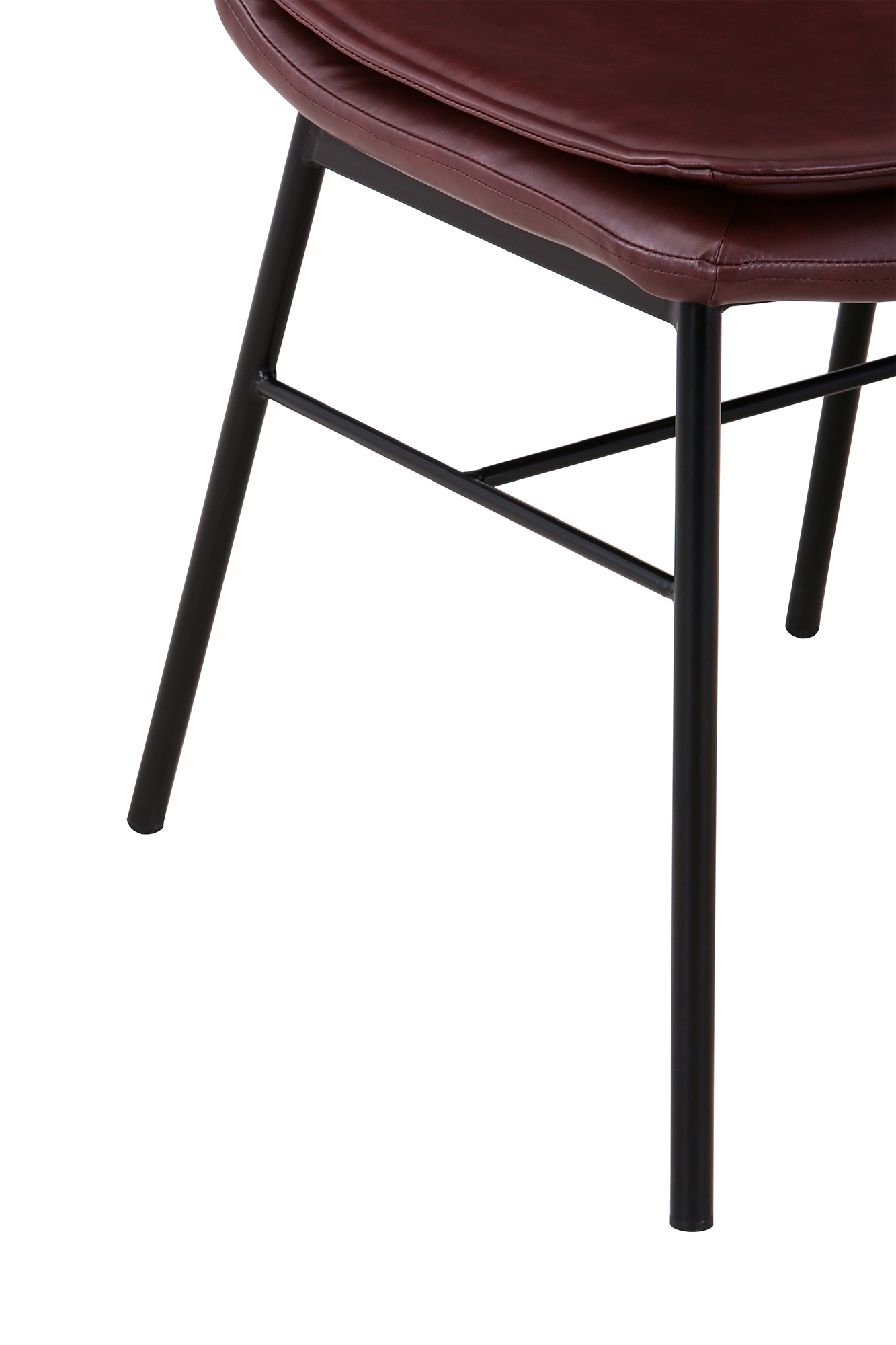 Stuhl Brady 125 2er-Set Marone / Marone Stuhl Brady 125 2er-Set Marone / Marone