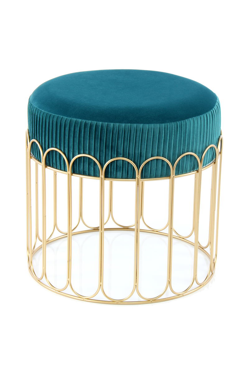 Hocker Cleopatra 425 Petrol / Gold