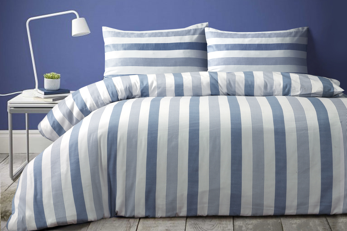 Bettwäsche Pina 125-GB Blau 200cm x 200cm Bettwäsche Pina 125-GB Blau 200cm x 200cm