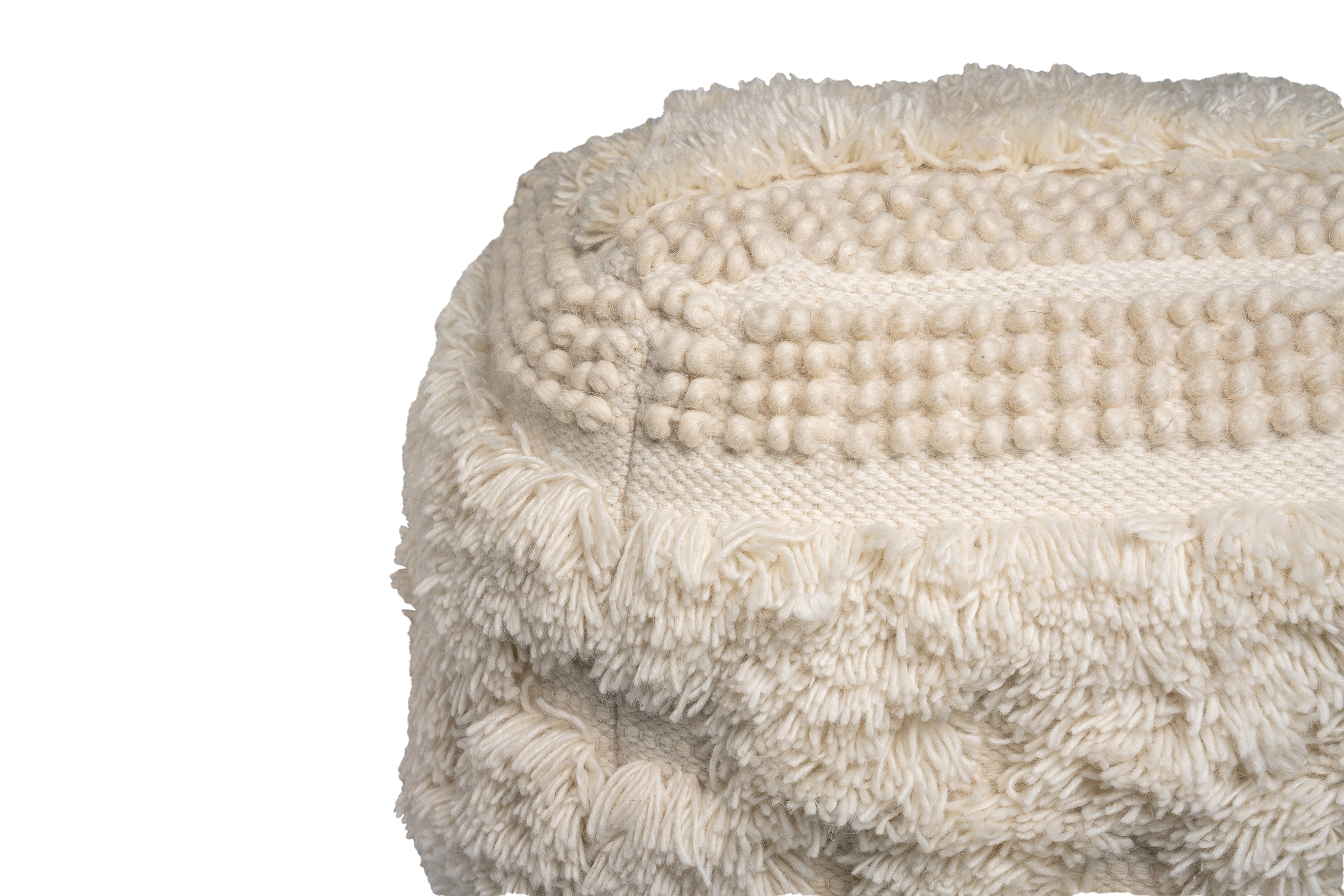 Pouf Bohist 125 Natural 50cm x 50cm