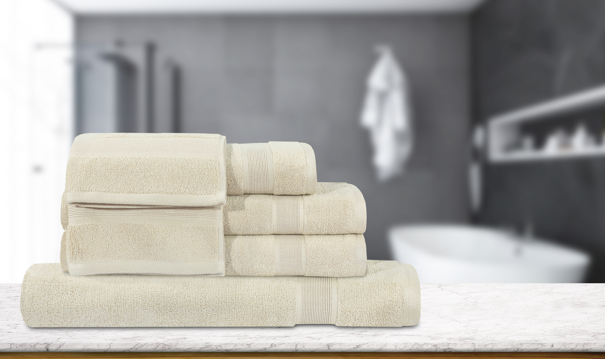 Handtuchset Mare 325 5er-Set Beige Handtuchset Mare 325 5er-Set Beige