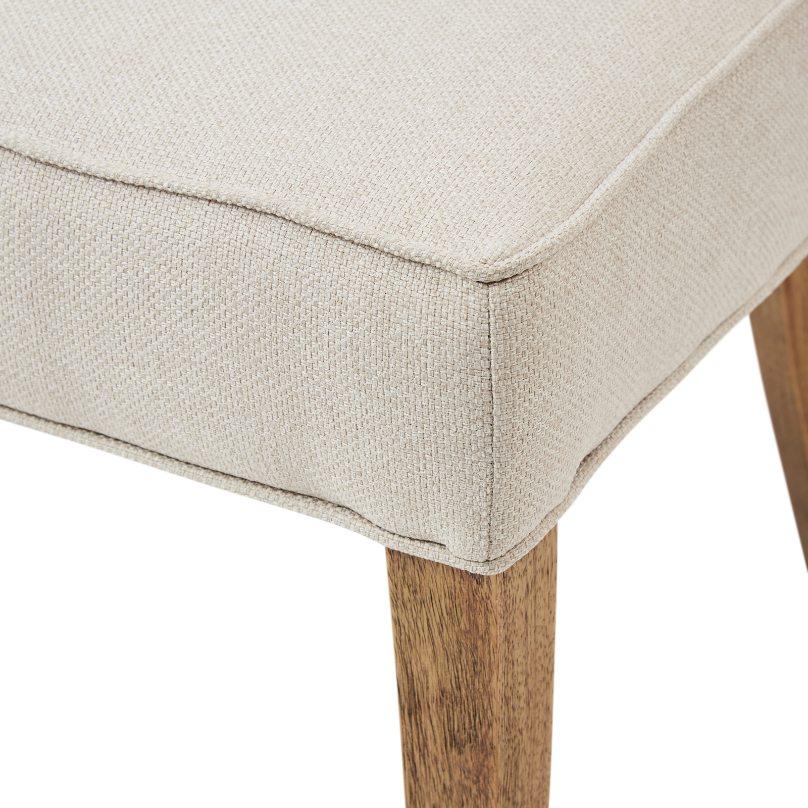 Balmoral Dining Chair, oxford weave, flanders flax Balmoral Dining Chair, oxford weave, flanders flax
