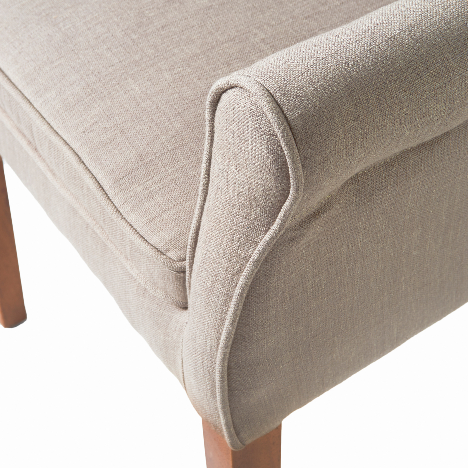 La Scala Dining Armchair, linen, flax La Scala Dining Armchair, linen, flax
