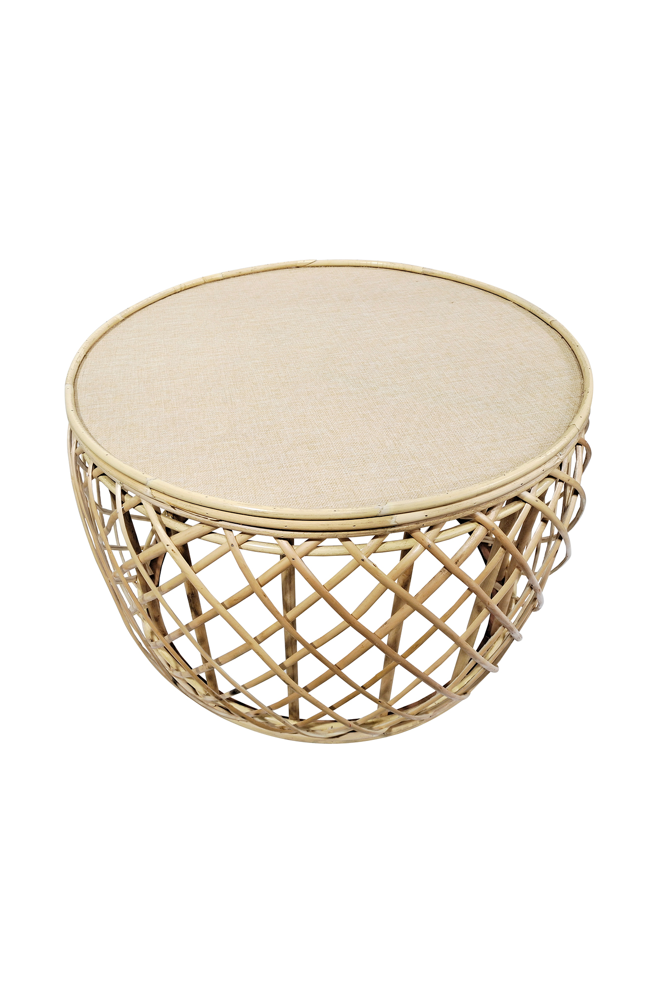 Rattan Tisch Massa 125 Natural