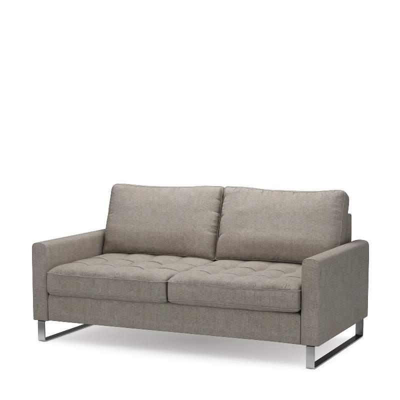 West Houston Sofa 2,5 seater, washed cotton, stone