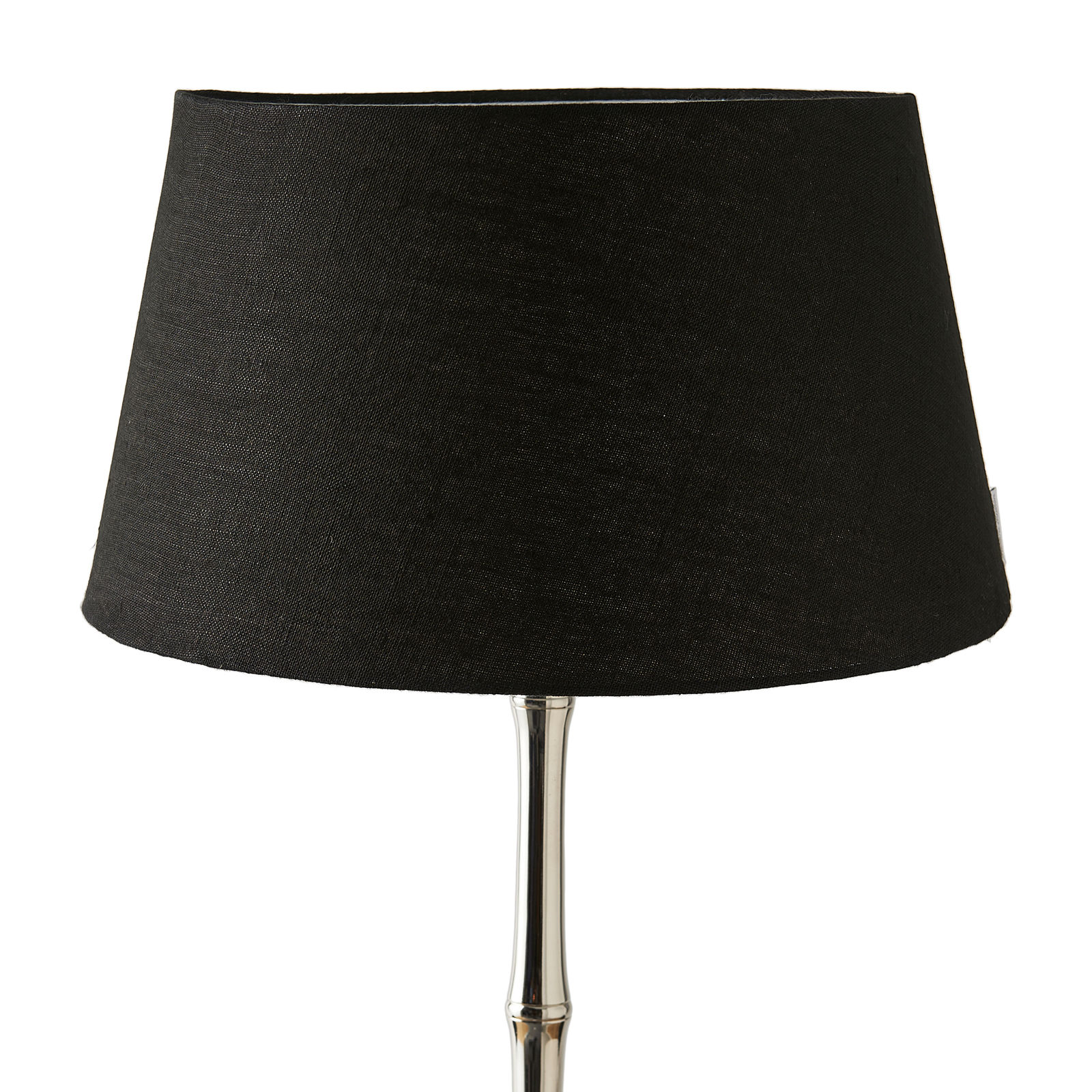 Linen Lampshade all black 35x45