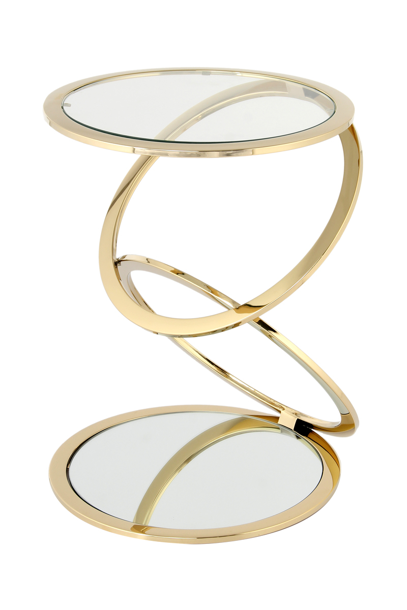 Beistelltisch Spiral 525 Gold